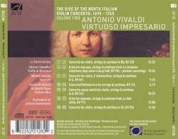 La Serenissima - The Rise of the North Italian Violin Concerto: 1690-1740 Volume Two- Antonio Vivaldi, Virtuoso Impresario (2007)